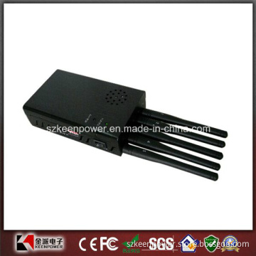 3W Portable 3G Mobile Phone Jammer + UHF WiFi Jammer